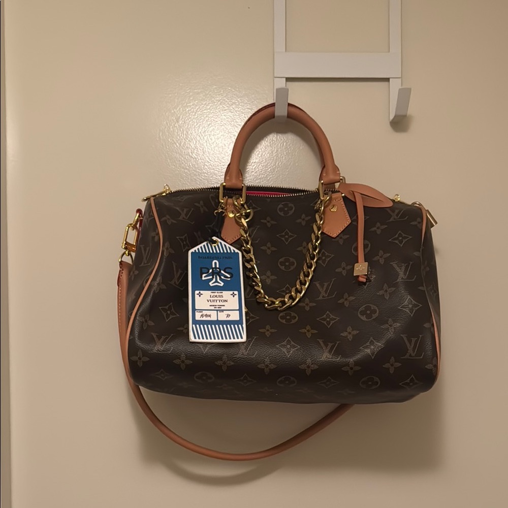 brown luxury bag